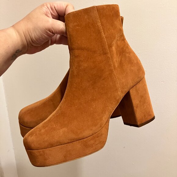 CUTE Jeffrey Campbell *FOSSE* Boots! SIze 9 (best for 8.5) - Picture 4 of 16